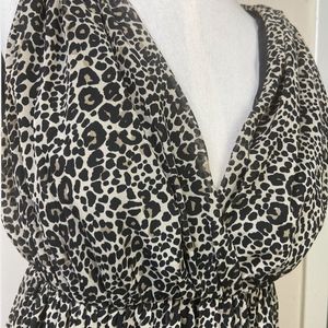 H&M Cheetah print Maxi Dress